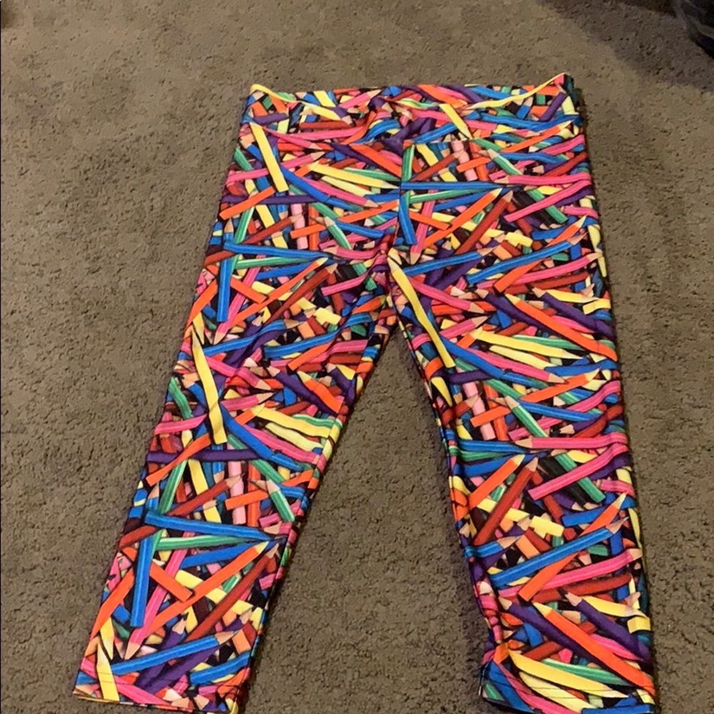 colored pencil leggings